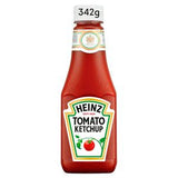 Heinz Tomato Ketchup Glass Bottle 342g, UK version