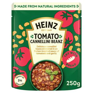 Heinz Tomato Cannellini Beans Italian Style 250g, UK version