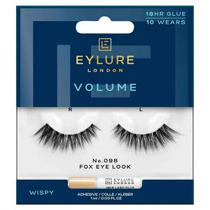 Eylure volume no 098 wispy adhesive strip lash - British product