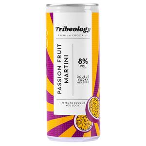 Tribeology passion fruit martini cocktail mixer 250ml (British brand)