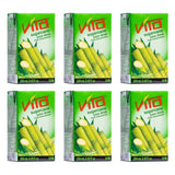 Vita Sugarcane Juice Drink From Concentrate (6pk) 維他 甘蔗汁 (6包裝) - Best Before: 12/02/2025