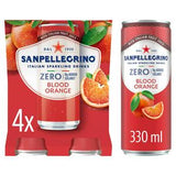 San Pellegrino Sparkling Drink Blood Orange 4 x 330ml (British brand)