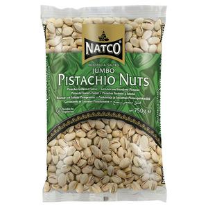 Natco Geröstete und gesalzene Jumbo-Pistazienkerne 750g