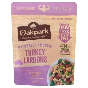 Oakpark Naturally Smoked Turkey Lardons 150g (British brand)