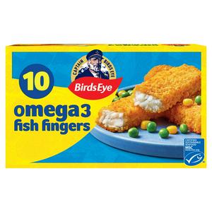 Birds Eye Omega 3 fish fingers 280g - British product