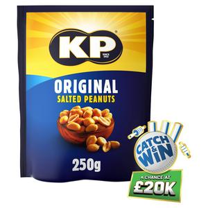 KP Original Salted Peanuts 250g, UK version