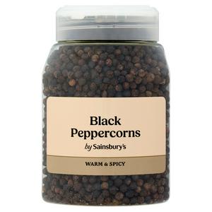 Sainsbury's Black Peppercorns 275g (British brand)
