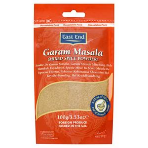 East End Ground Garam Masala Gewürzmischung 100g - Britisches Produkt