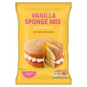 Sainsbury's Vanilla Sponge Mix sachet 400g (British brand)