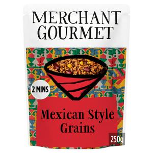 Merchant Gourmet Mexican Inspired Grains 250g, imported from the UK