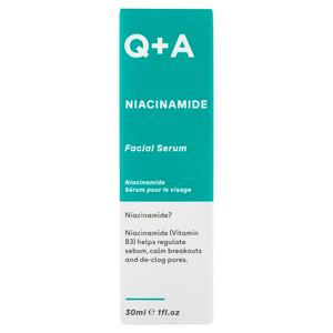 Q + A Facial Serum Niacinamide 30ml (British brand)