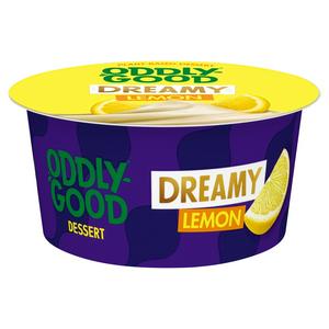 Sainsburys Oddlygood Dreamy Lemon Dessert Plant Based Gluten Free 130g- Buy online at McGrocer
