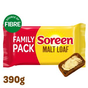 Soreen Original Malt Loaf 390g (British brand)