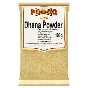 Fudco coriander powder spice ground 100g - British product