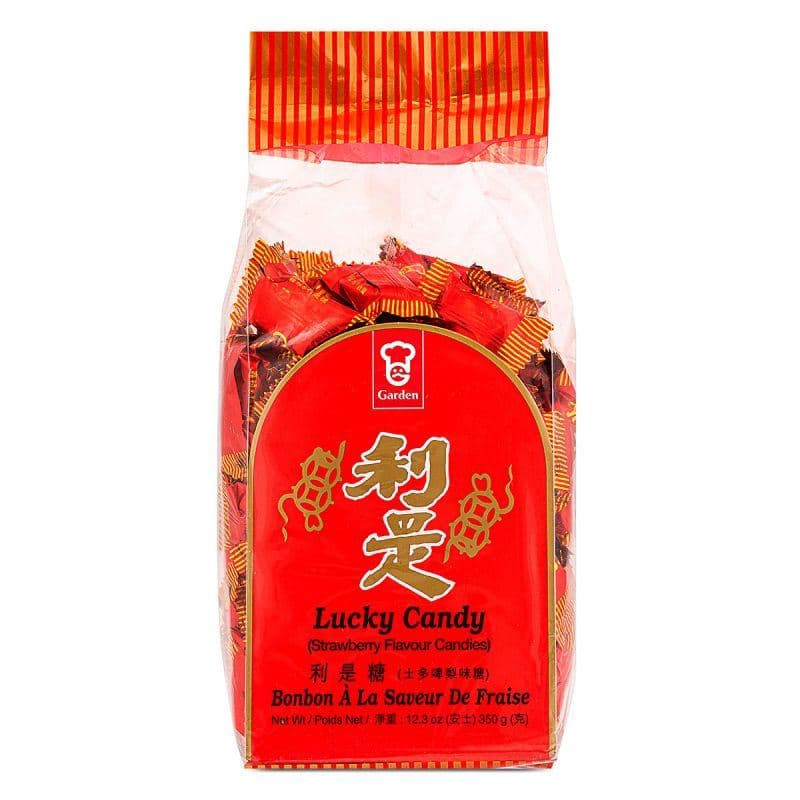 Garden Lucky Candy (Strawberry Flavour Candies) 嘉頓 利是糖