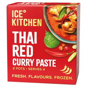 Ice Kitchen Thai Red Curry Paste Frozen 2 x 77g, UK version