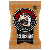 Mr Porky Original Pork Scratchings 65g, imported from the UK