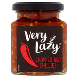 Very Lazy Chopped Red Chillies in Vinegar 190g (British brand)