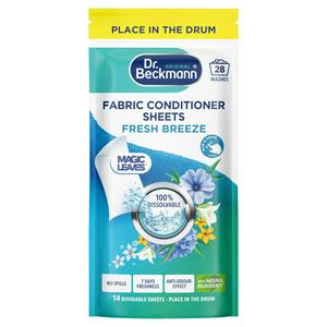 Dr. Beckmann Fabric Conditioner Sheets 62g, imported from the UK