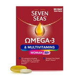 Seven Seas Omega 3 Multivitamins Woman 50+ 30 Day Supply (British brand)