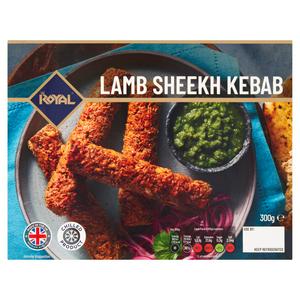 Royal Lam Sheekh Kebab Klar til tilberedning 300g