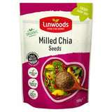 Linwoods malte økologiske chiafrø 200g pose, UK-versjon