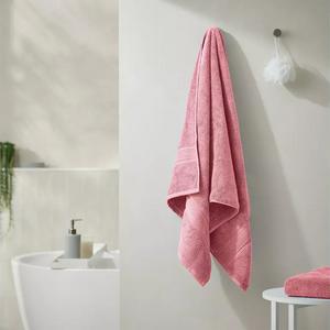 Habitat supersoft rose pink bath towel 130cm, UK version