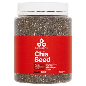 The Chia Co Black Chia Seed container 453g (British brand)