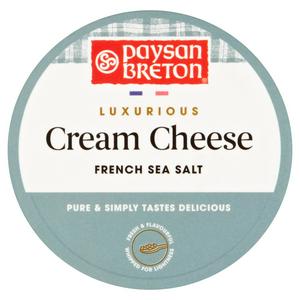 Paysan Breton French Sea Salt Cream Cheese 150g, imported from the UK
