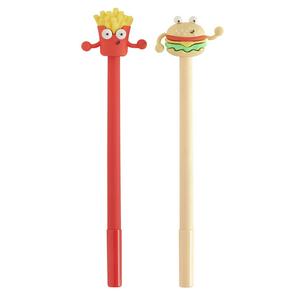 Sainsbury's Home Fast Food Pen Black Novelty Stationery (British brand)