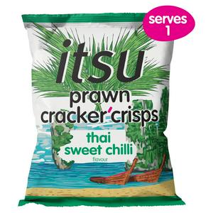 Itsu Thai Sweet Chilli Prawn Cracker Crisps 19g, UK version