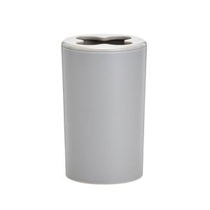 Sainsbury's toothbrush holder grey 7.3 x 7.3 x 11.7cm (British brand)