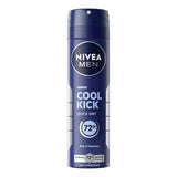 Nivea Men Cool Kick Antiperspirant Spray 150ml, imported from the UK
