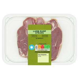 Sainsbury's Northern Irish Lamb Rump Steaks 300g (British brand)