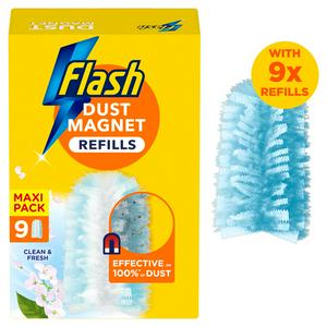 Flash Dust Magnet Refills Clean & Fresh Scent Pack 9 - British product