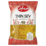 Cofresh Thin Sev savoury Indian snack packet 325g - British product