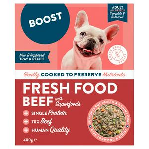 Boost Beef Superfoods Meal Adult Dogs 400g - British product