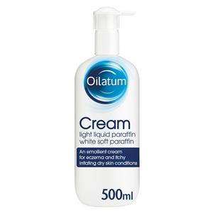 Sainsburys Oilatum Cream Emollient Skin Moisturiser 500ml- Buy online at McGrocer