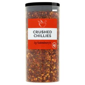 Sainsbury's crushed chilli flakes 85g - British product