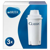 Brita Classic water filter cartridge 3-pack - British product