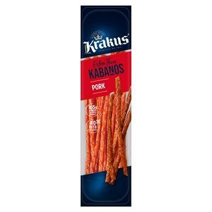 Sainsburys Krakus Kabanos Classic Pork Dried Sausage Snacks 180g- Buy online at McGrocer