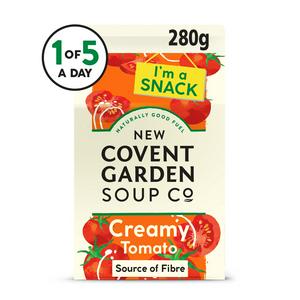 New Covent Garden Soup Co. Creamy Tomato 280g imported from the UK