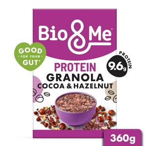 Bio Me cocoa hazelnut granola 360g - British product