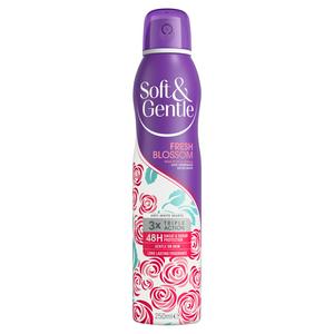 Soft & Gentle deodorant spray wild rose vanilla 250ml (British brand)