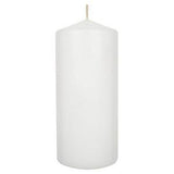 Habitat white pillar candle unscented extra large, UK version