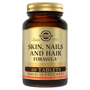 Solgar Skin Nails and Hair Formula 60 count tablets (British brand)