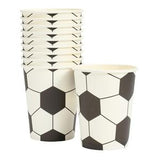 Sainsbury's football paper cups 250ml pack of 10 (British brand)
