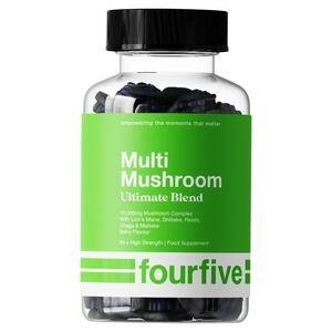 Fourfive mushroom gummies berry flavour 60 count - British product