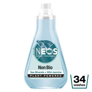 Lessive liquide Non Bio INEOS Minéraux marins Jasmin sauvage 34 lavages