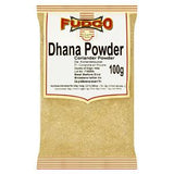 Fudco coriander powder spice ground 100g - British product